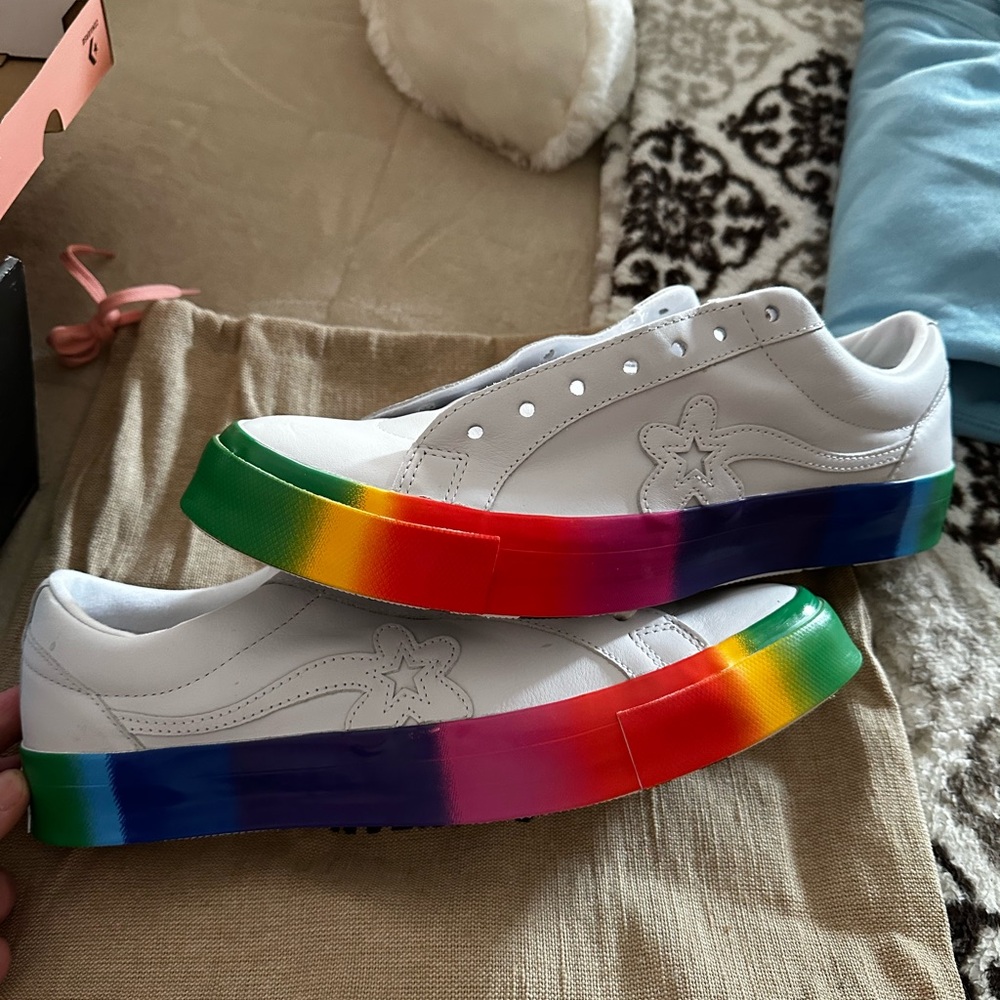 Converse Golf Le Fleur Rainbow Sole Sneakers